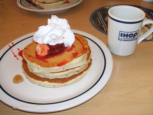アイホップでパンケーキの朝食 サトッチの覚え書き 旅行